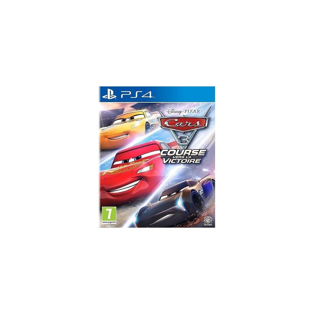 Jeux PS4 Warner Bros Cars 3 : course vers la victoire - PS4