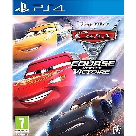 Jeux PS4 Warner Bros Cars 3 : course vers la victoire - PS4