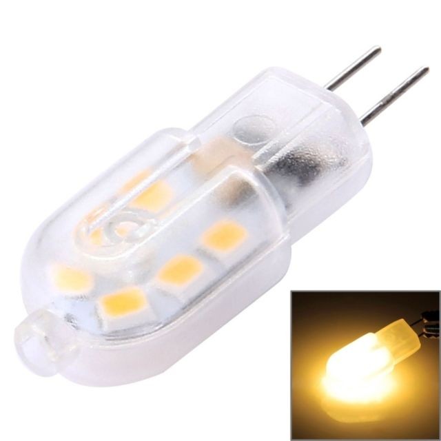 Wewoo - Ampoule Transparent et blanc G4 2W 180LM 12 LED SMD 2835 Couvercle Maïs Ampoule, AC 220-240 V Chaud - Ampoules LED