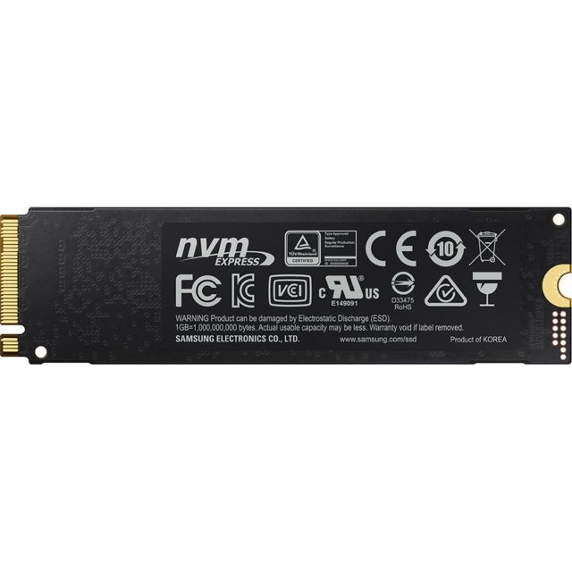 Samsung 970 PRO 1 To M.2 NVMe PCIe 3 x4
