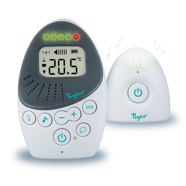 Babyphone connecté Tigex Ecoute-bébé Easy Protect Plus