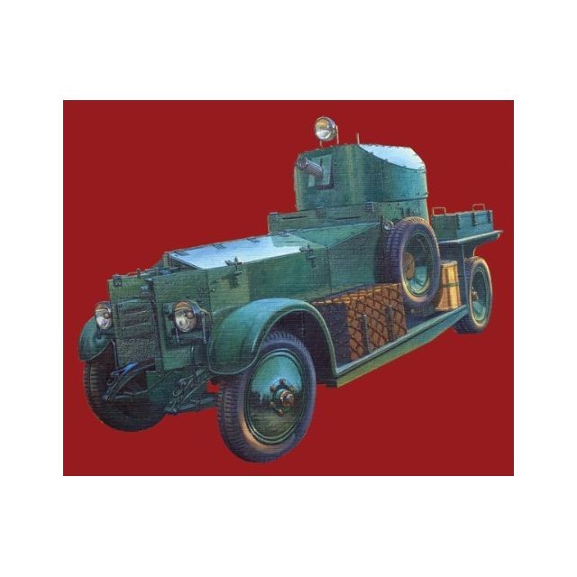 Roden - Roden 1920 Pattern MkI British Armored Car Model Kit Roden - Véhicules & Circuits