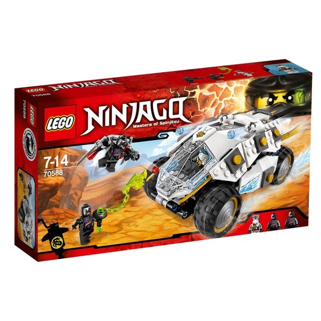 Lego - NINJAGO - Le Tumbler du Ninja de Titane - 70588 - Briques Lego