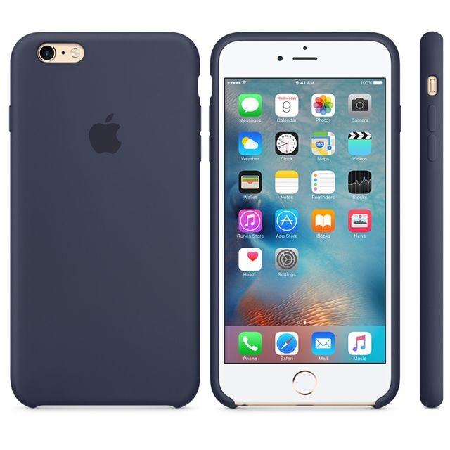 Coque, étui smartphone iPhone 6s Plus Silicone Case - Bleu nuit - MKXL2ZM/A