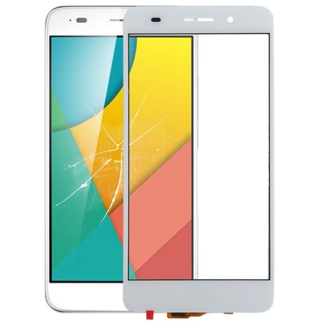 Autres accessoires smartphone Wewoo Écran tactile pour Huawei Y6 II blanc