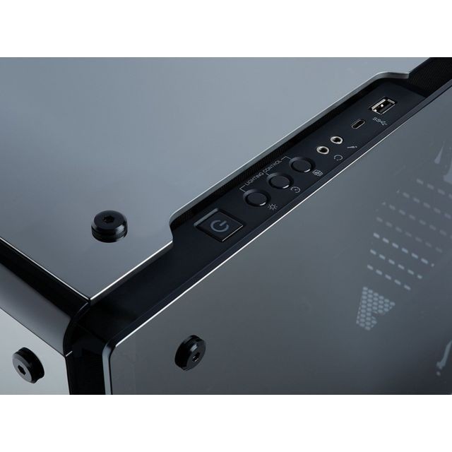 Boitier PC Crystal 570X RGB Mirror Noir - Avec fenêtre