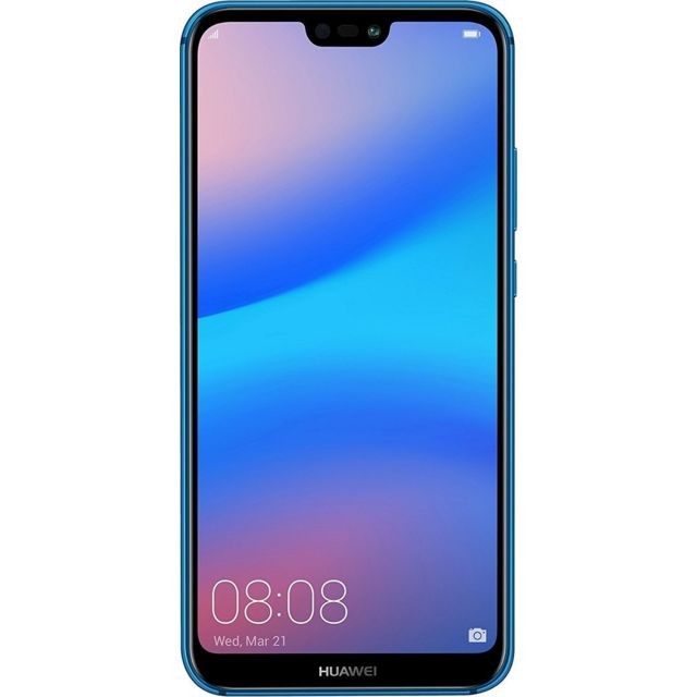 Huawei - HUAWEI P20 Lite double SIM 64 Go Bleu Débloqué - Smartphone Android Huawei p20 lite