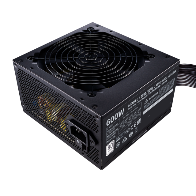 Cooler Master - MWE White 600W - 80+ Cooler Master   - Alimentation non modulaire 600 w