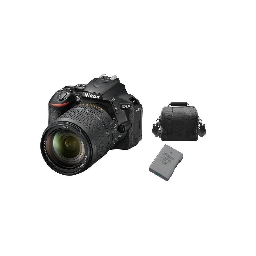 NIKON D5600 KIT AF-S 18-140mm F3.5-5.6G ED VR DX + camera Bag + EN-EL14A Battery