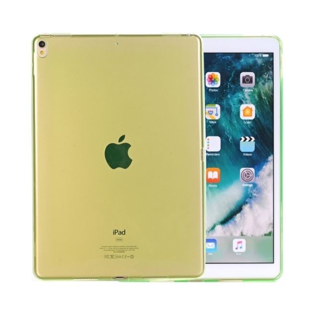 Wewoo - Coque vert pour iPad Pro 10.5 pouces surface lisse TPU Wewoo  - Housse, étui tablette