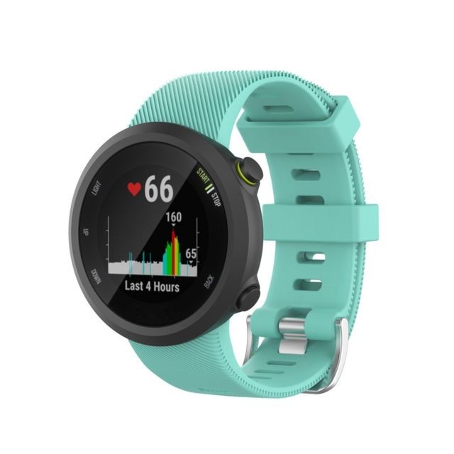 marque generique - Bracelet en silicone vert pour votre Garmin Swim 2 marque generique  - Montre et bracelet connectés