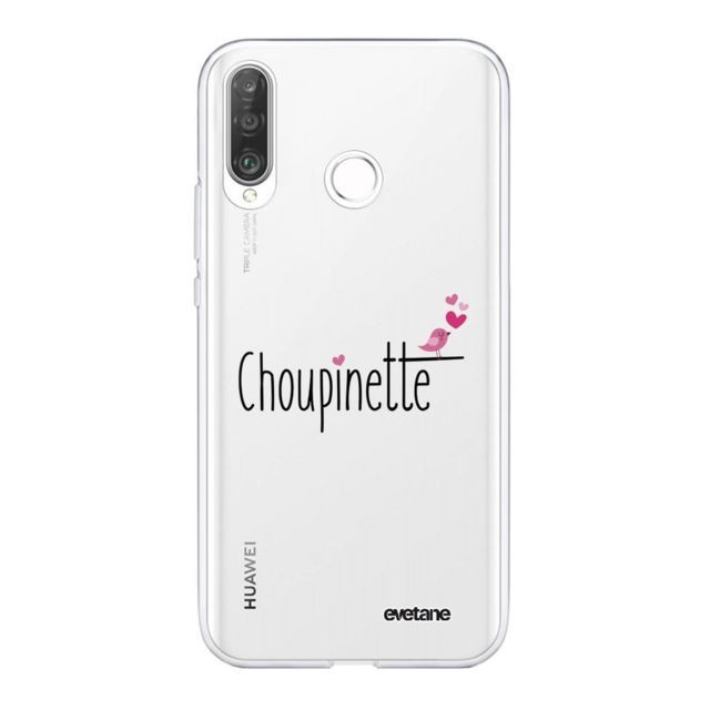 Evetane - Coque Huawei P30 Lite souple transparente Choupinette Motif Ecriture Tendance Evetane. - Accessoire Smartphone Huawei p30 lite