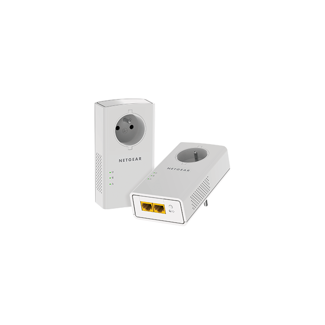 Netgear - Pack de 2 CPL PLP2000-100FRS 2000Mbit/s - Périphériques, réseaux et wifi