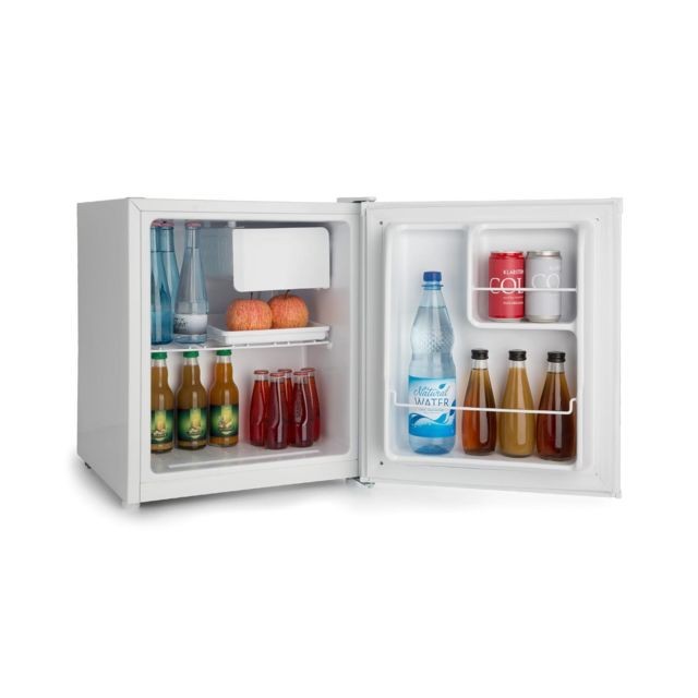 Klarstein - Mini réfrigérateur - Klarstein Snoopy Eco -  46L avec compartiment freezer - Minibar 41 dB - blanc - Mini Bar