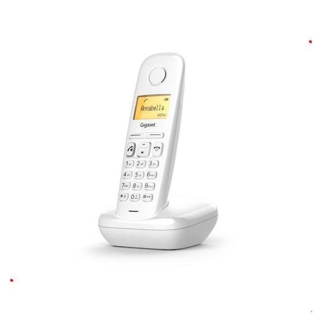 Gigaset - Gigaset A270 Blanco Single - Téléphone fixe-répondeur