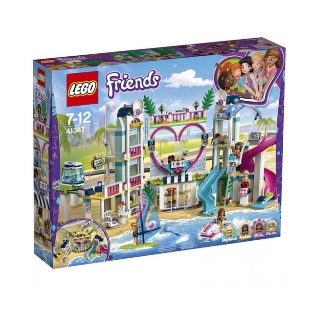 Lego - LEGO® Friends - Le complexe touristique d'Heartlake City - 41347 Lego  - LEGO Friends Briques Lego