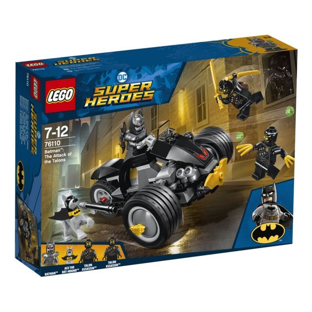 Lego - LEGO® DC Comics Super Heroes - Batman™ et l'attaque des hiboux - 76110 Lego  - Batman Jeux & Jouets