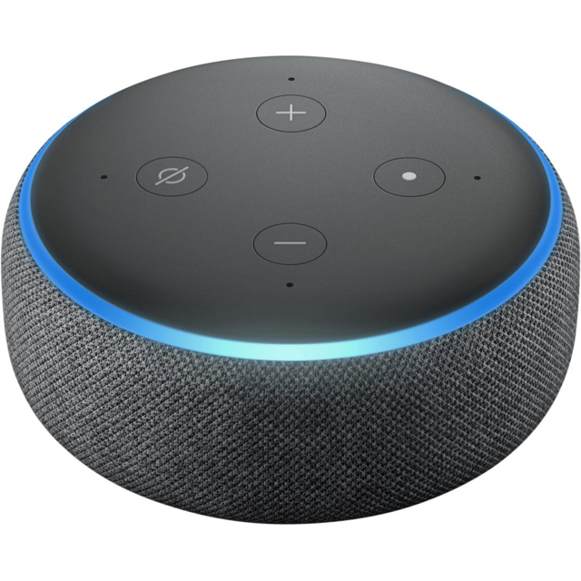 Amazon - Echo Dot 3 - Assistant vocal - Noir Amazon   - Enceintes Hifi Compacte