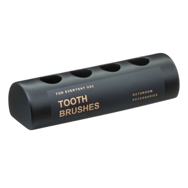 Instant D'O - Porte brosses à dents design Black - Noir - Instant D'O