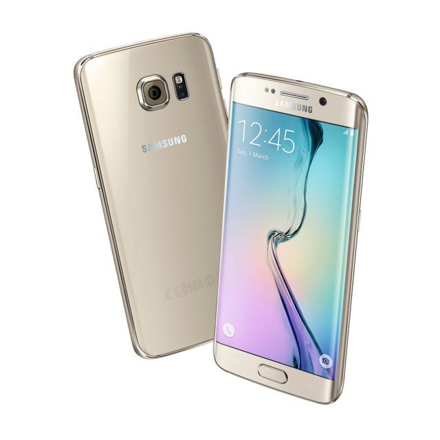 Smartphone Android Samsung Galaxy S6 Edge - 32 Go - Or - Reconditionné