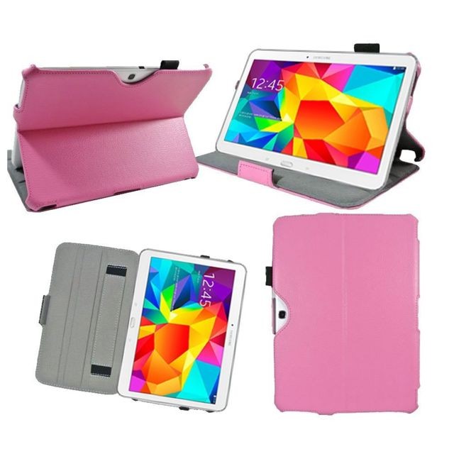 Sacoche, Housse et Sac à dos pour ordinateur portable Xeptio Samsung Galaxy Tab 4 10.1 pouces rose