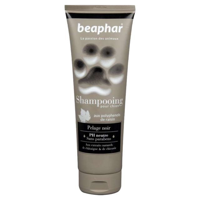 Beaphar - Beaphar Shampoing Chien Pelage Noir Beaphar  - Beaphar