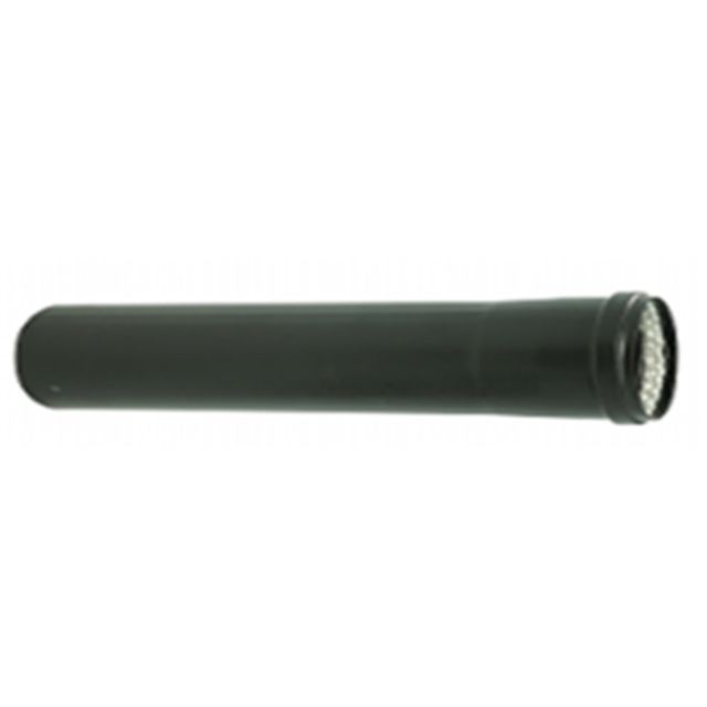 Accessoires poêles à bois/cheminées marque generique Tube pour poêle ou chaudière 0.7 noir Diamètre 150mm
