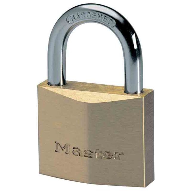 Verrou, cadenas, targette Master Lock MASTER LOCK - Cadenas laiton massif haute sécurité 40 mm