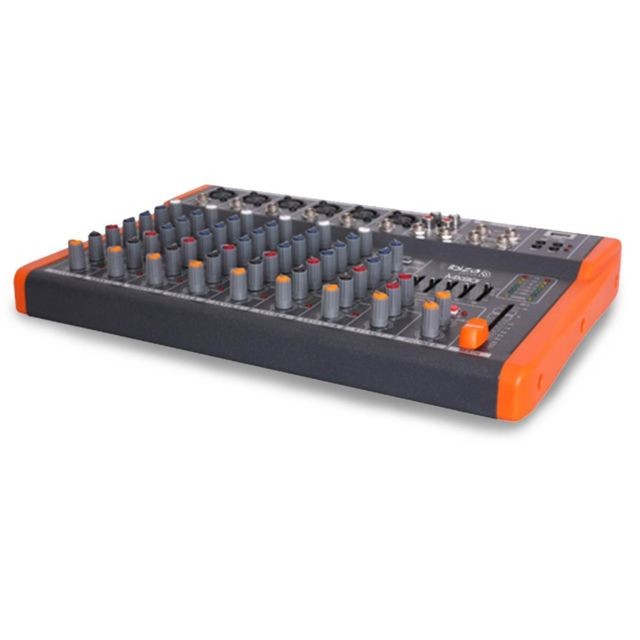 Ibiza Sound - Table de mixage MX801 8 CANAUX USB SORTIE REC - Equipement DJ