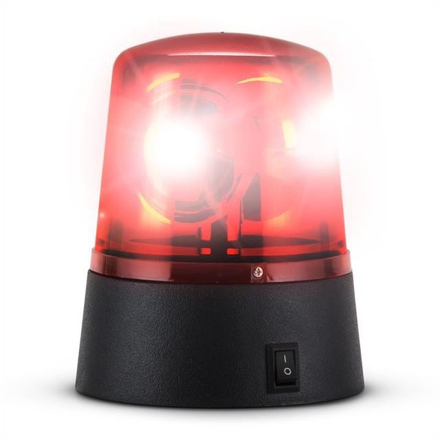 Projecteurs LED Ibiza Ibiza JDL008R-LED lumière police rouge LED Ibiza