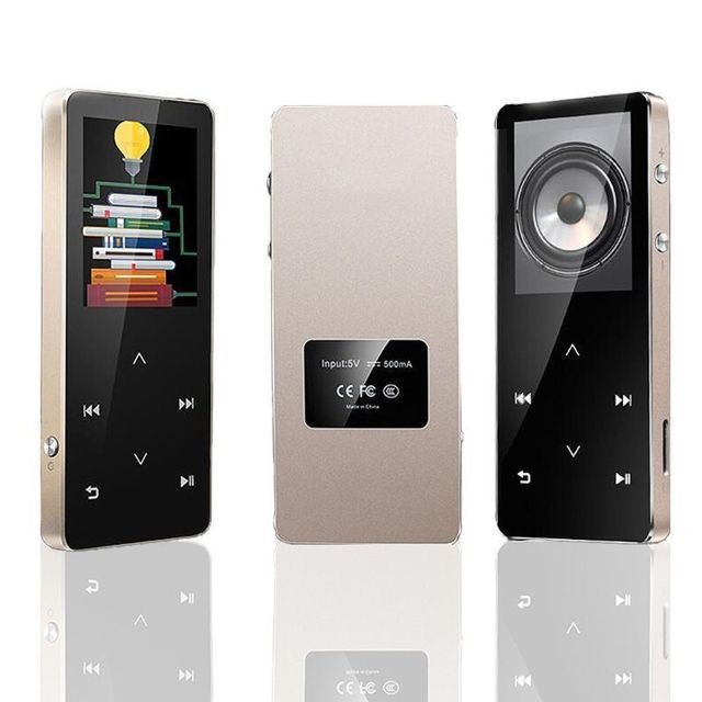 marque generique - Lecteur MP3 Sans Perte Bluetooth 8 Go Ecran Tactile Radio Enregistreur Vocale - Lecteur MP3 / MP4 Bluetooth