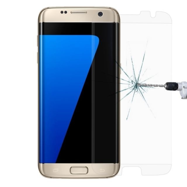 Wewoo - Verre trempé Transparent pour Samsung Galaxy S7 Edge / G935 0.26mm 9 H Dureté de Surface Courbée Non-Plein Écran Film Wewoo  - Accessoires Samsung Galaxy S Accessoires et consommables