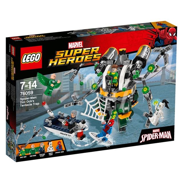 Lego - Spider-Man : le piège à tentacules de Doc Ock - 76059 Lego  - Super hero marvel