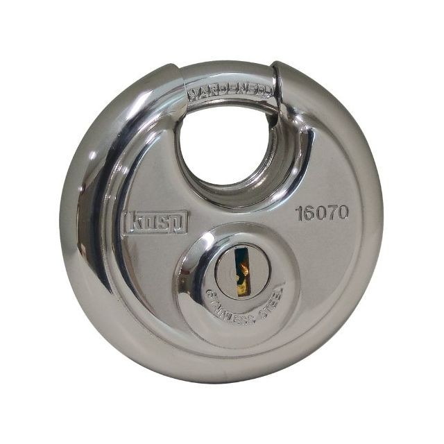 Kasp - KASP K16070D CADENAS À DISQUE 70 MM Kasp - Sécurité