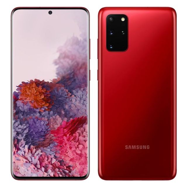 Samsung -Galaxy S20+ 4G - 128 Go - Rouge Samsung  - Téléphonie