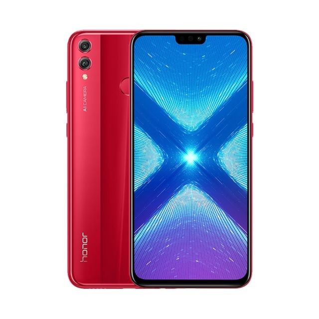 Smartphone Android 8X - 128 Go - Rouge