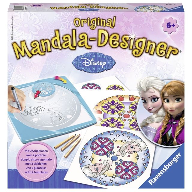 Ravensburger - Mandala Designer Licence La Reine des Neiges - 29841 - Jeux artistiques