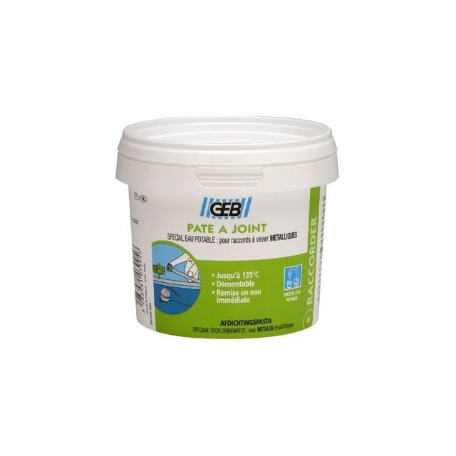 Geb - Etanchéite eau potable raccord métal vg pot 500 g - Geb