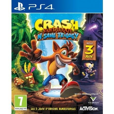 Jeux PS4 Activision Crash Bandicoot N.Sane Trilogy - PS4