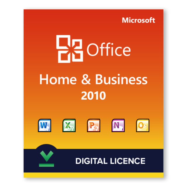 Microsoft - Office 2010 Famille et Petite Entreprise - Licence numérique - Logiciel en téléchargement Microsoft  - Office famille petite entreprise