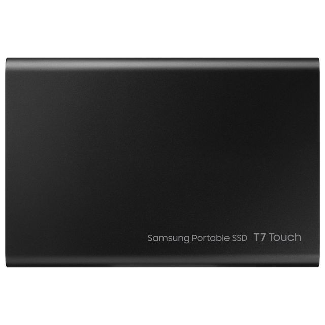 SSD Externe T7 TOUCH - 2 To - USB 3.1 Type A et Type C - Black
