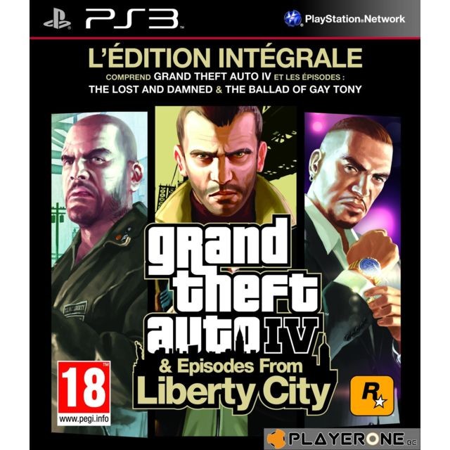 Jeux PS3 Sony GTA 4 L'Edition Integrale