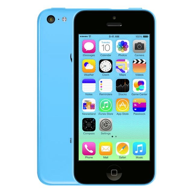 Apple - iPhone 5C 16 Go - Reconditionné Ã  neuf (Grade A+) - Bleu - Smartphone reconditionné
