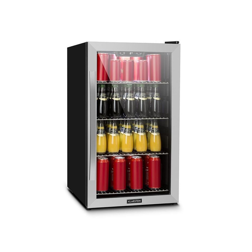 Klarstein Réfrigérateur à boissons - Beersafe 4XL - 124 L - Design verre & inox