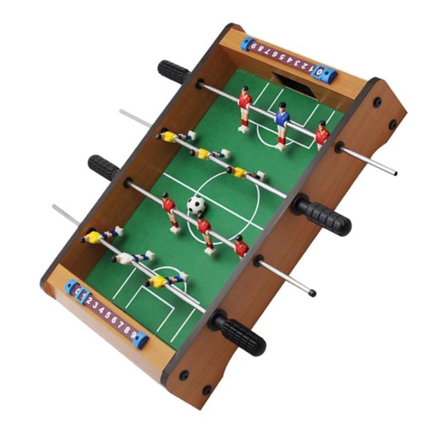 marque generique Table de baby-foot Mini Jeu De Table Football