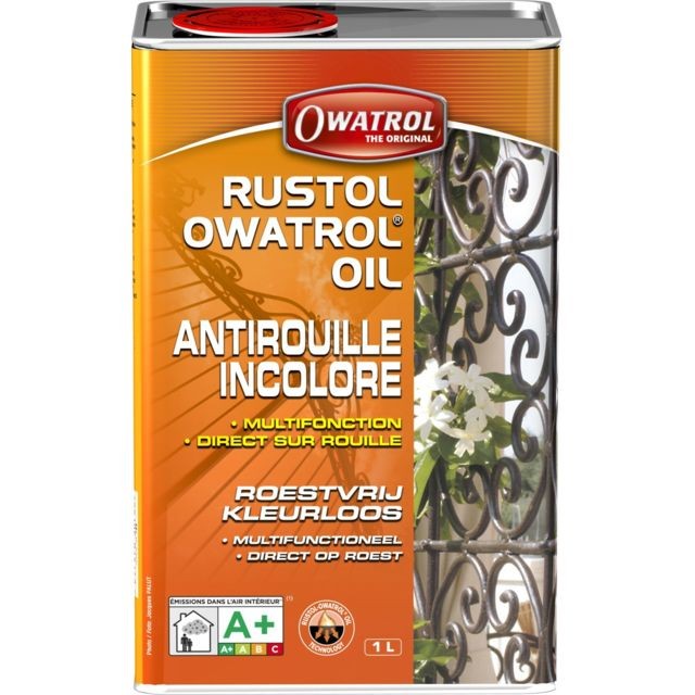 Durieu - Antirouille Rustol OWATROL - bidon 0.5L - 732 Durieu  - Accessoires vissage, perçage