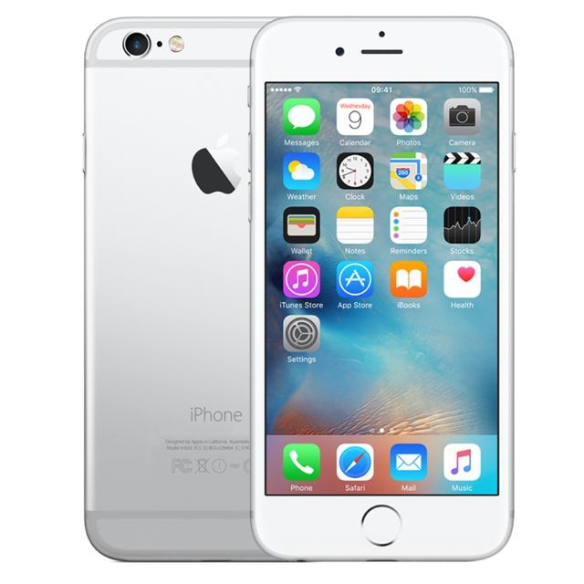 Apple - Apple iPhone 6 16 Go Argent - débloqué tout opérateur - Occasions Smartphone à moins de 100 euros