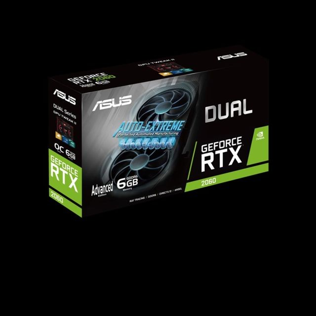 Asus - ASUS Carte Graphique Dual DUAL-RTX2060-A6G-EVO - NVIDIA GeForce RTX 2060 Composants