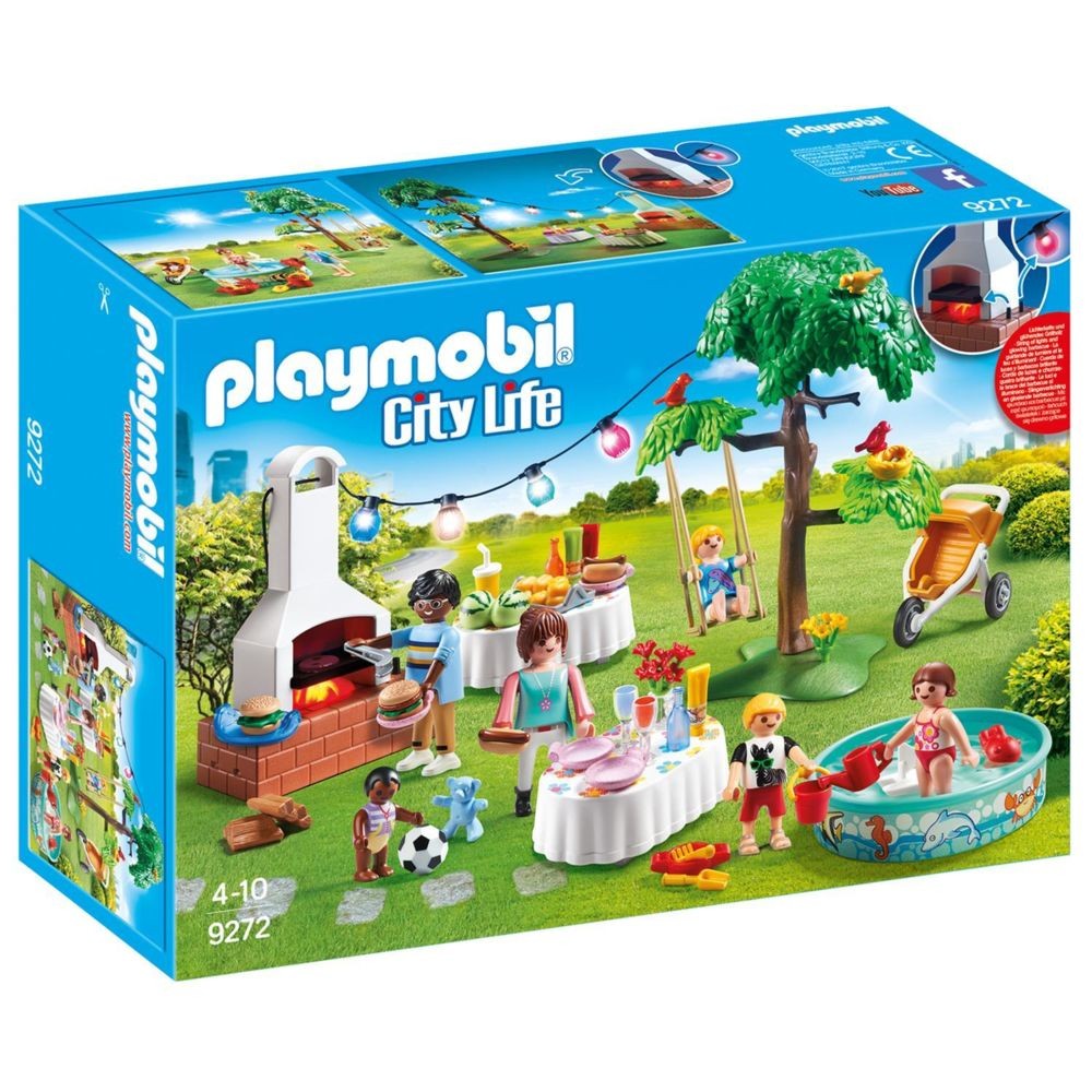 Playmobil Ludendo Famille et barbecue estival Playmobil City Life