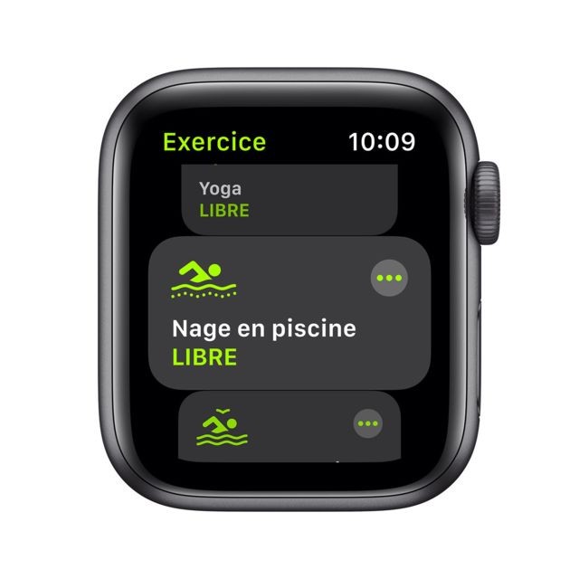 Apple Watch SE - GPS - 40 - Alu Gris Sidéral / Bracelet Sport Noir - Regular